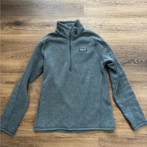 Patagonia Half Zip Fleece S Green